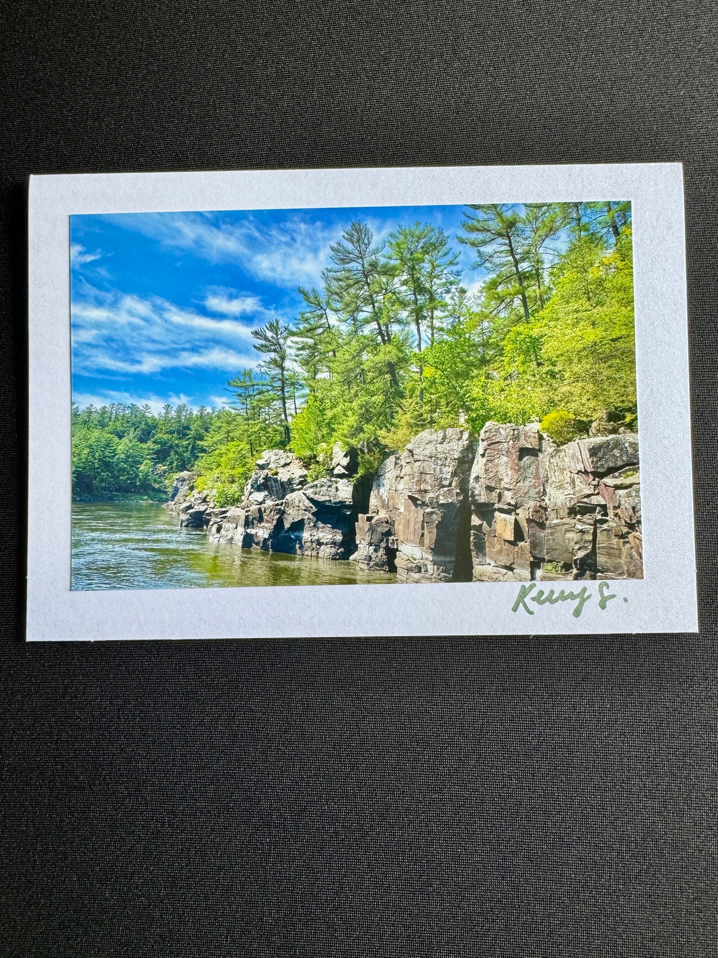 St. Croix Cliffs - Greeting Card