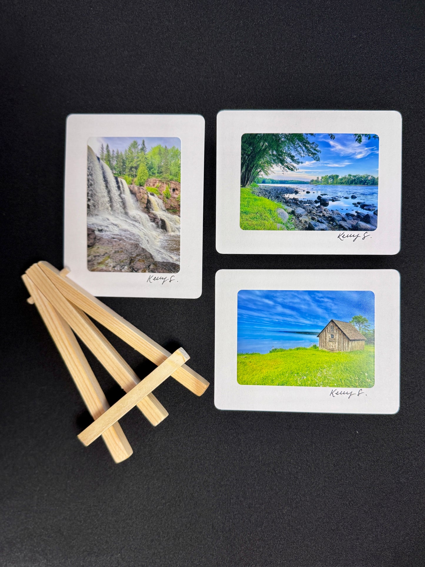 Easel Art Mini Landscape Set - Waterscapes