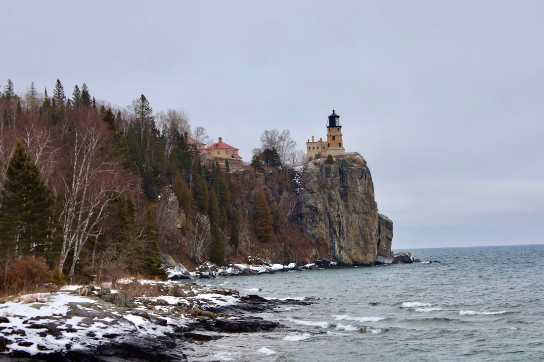 A Winter Pause on Lake Superior