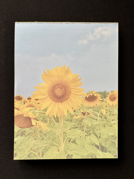 Sunflower Note Pad