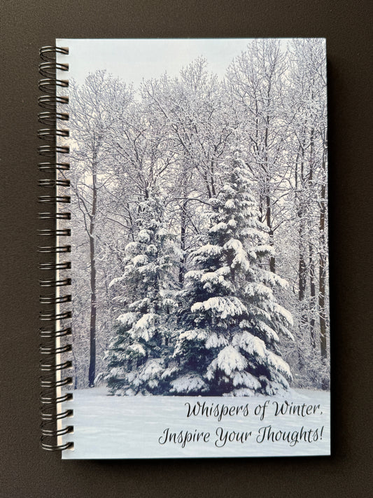 Snow Cover Trees Notebook