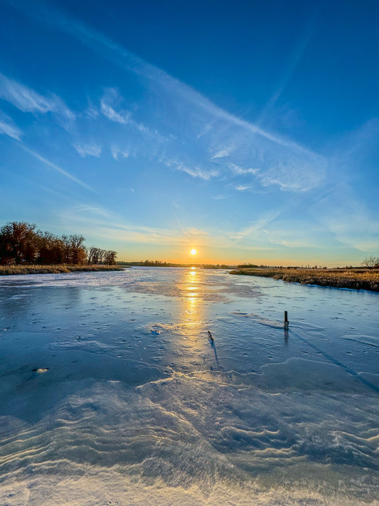 Winter's Quiet Flame