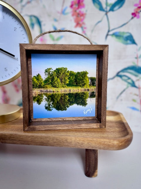 Quiet Reflections - Shadowbox Frame