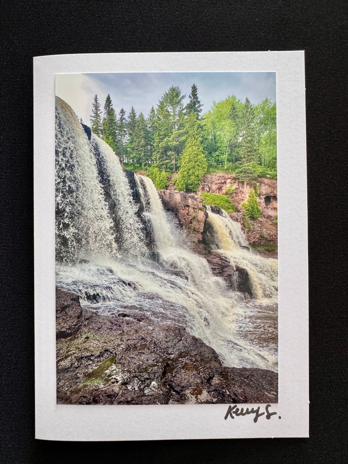 Gooseberry Falls State Park - Greeting Card