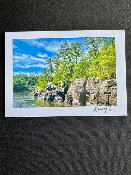 St. Croix Cliffs - Greeting Card