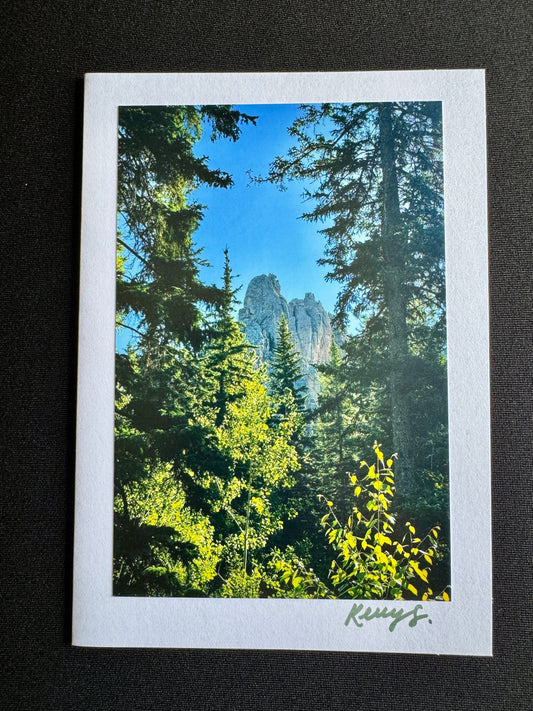 Peaks of Spires - Greeting Card