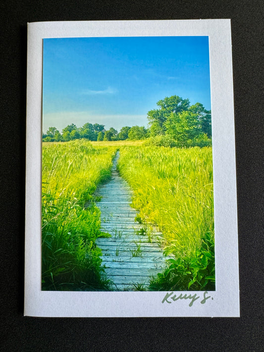 Boardwalk - Greeting Card