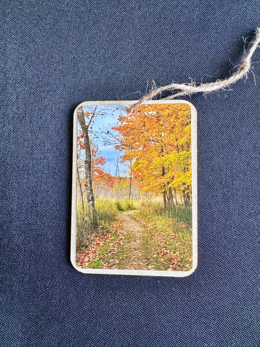 Autumn Delight - Wooden Ornament