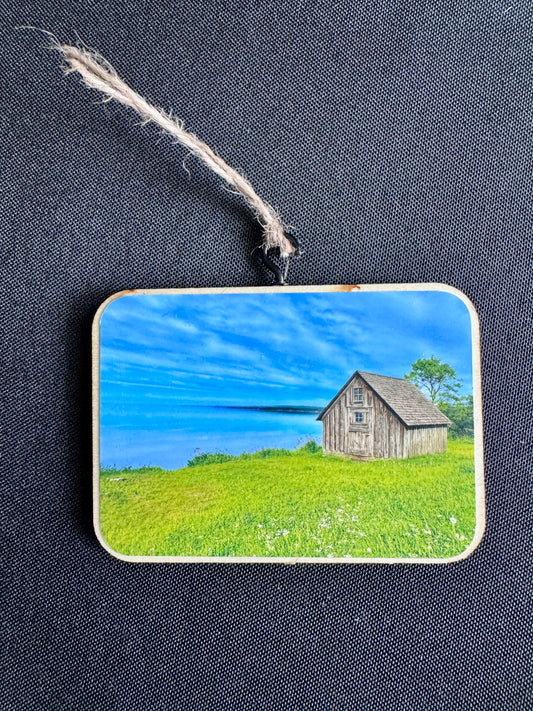 Stoney Point Shed - Wooden Ornament