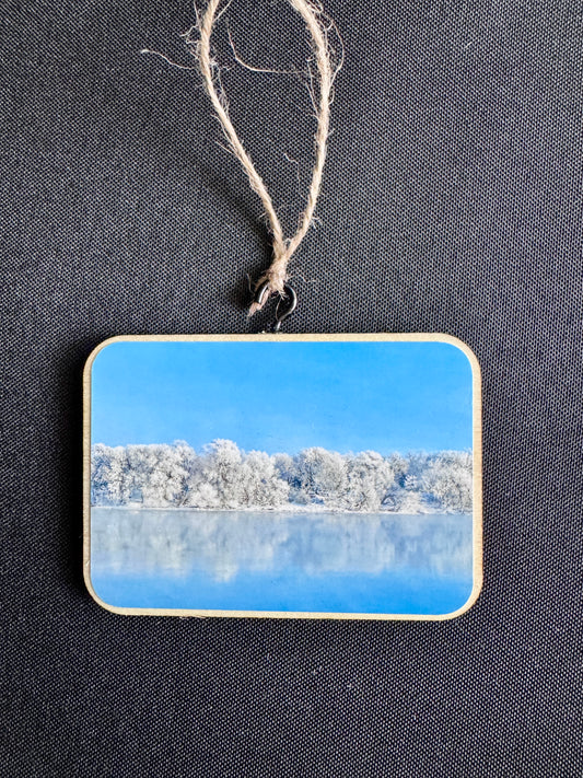 Hoare Frost - Wooden Ornament