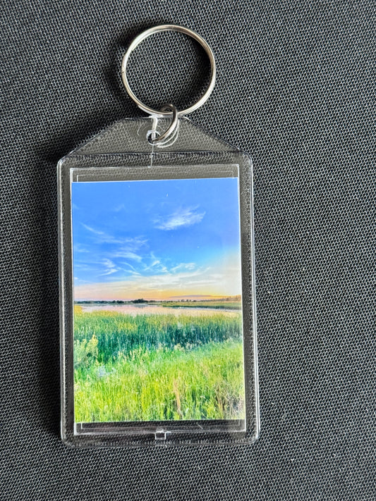 Summer Nights - Photo Keychain